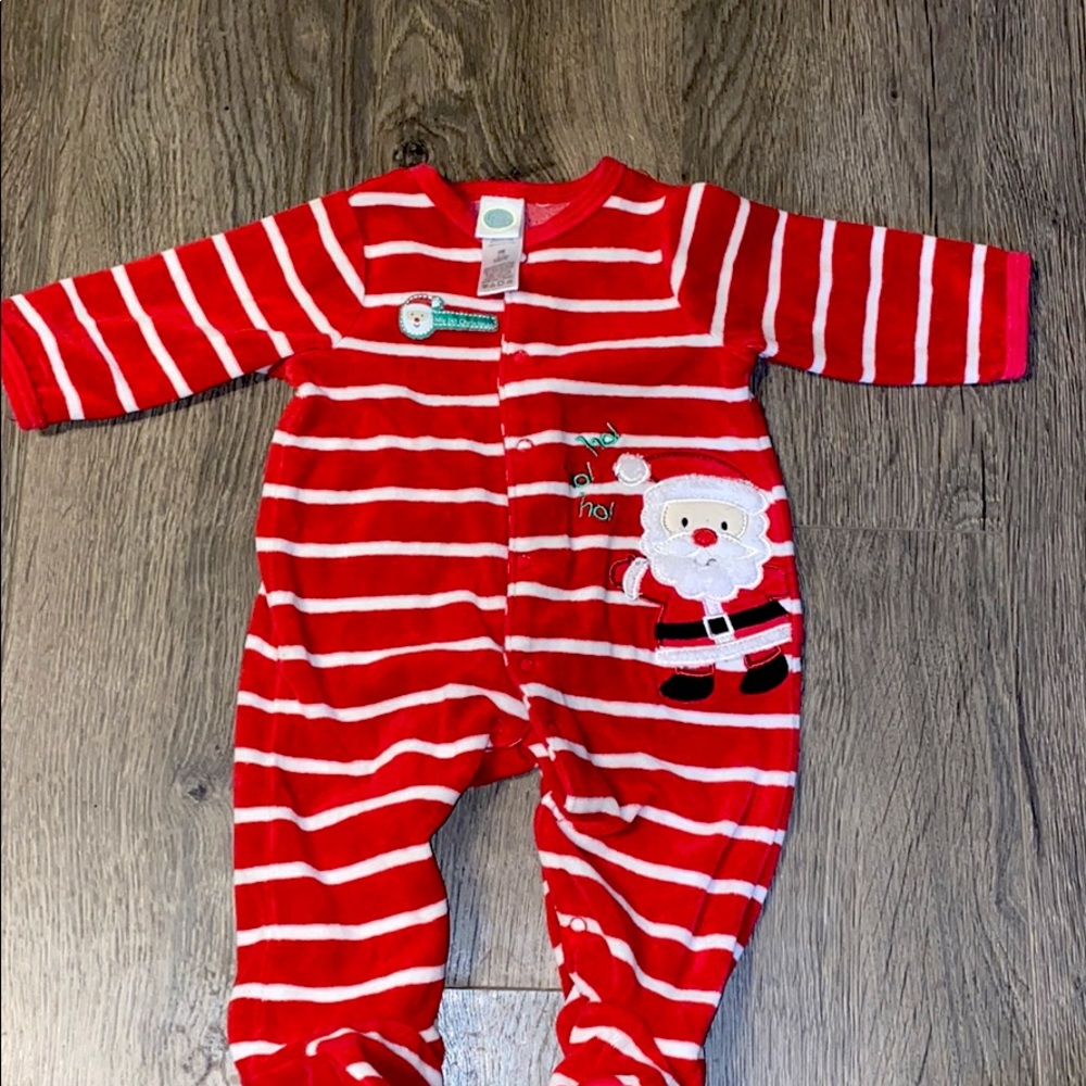 My first Christmas onesie